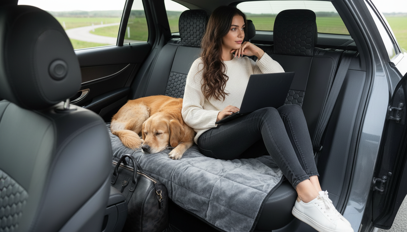 Harlow Audi Back Seat Covers 2017-2026 (Black)