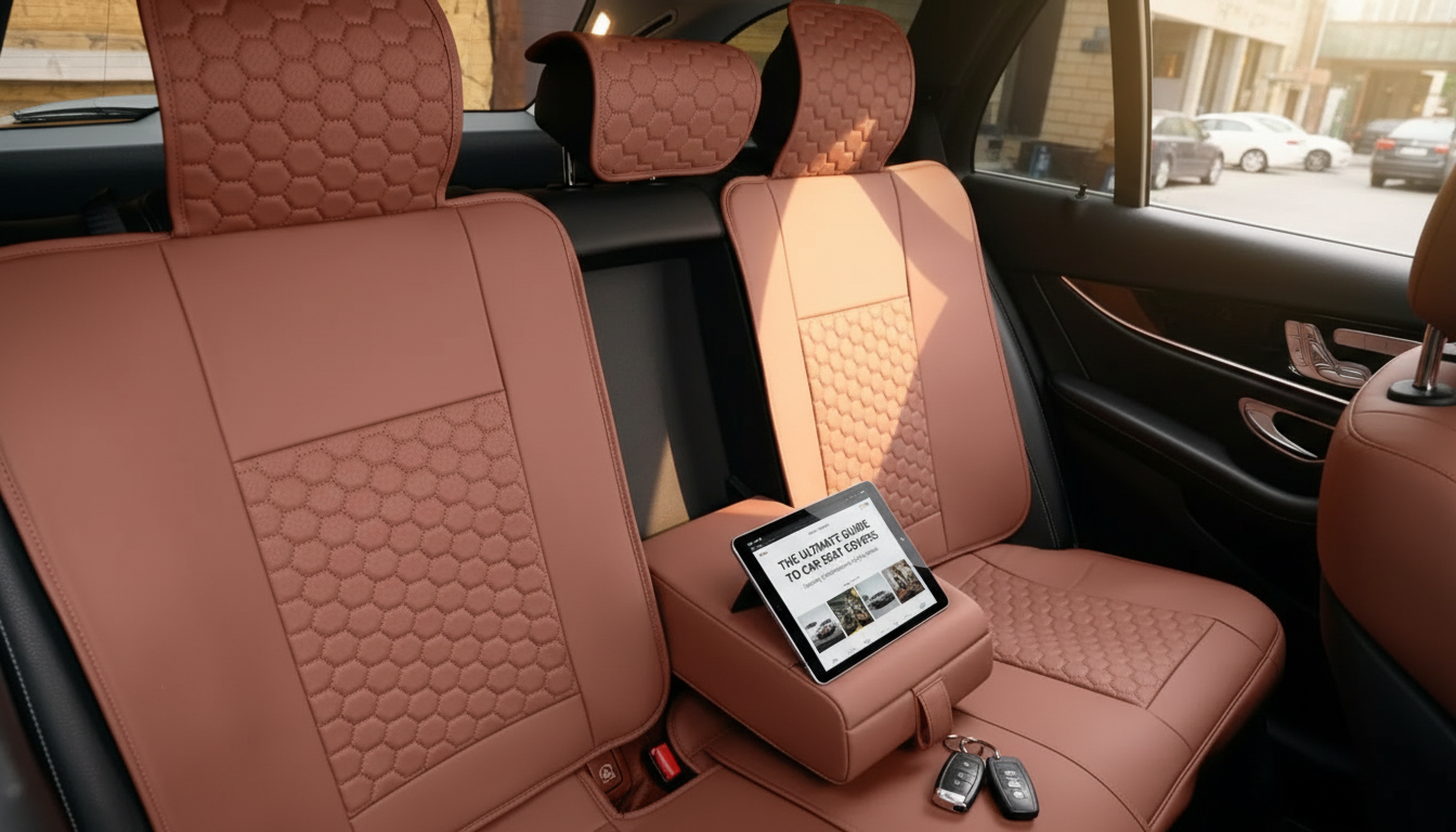 Harlow Mercedes-Benz Back Seat Covers (2016–2026)