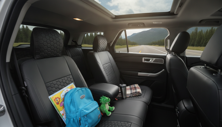 Harlow Rear Seat Covers for Ford Explorer 2011–2026