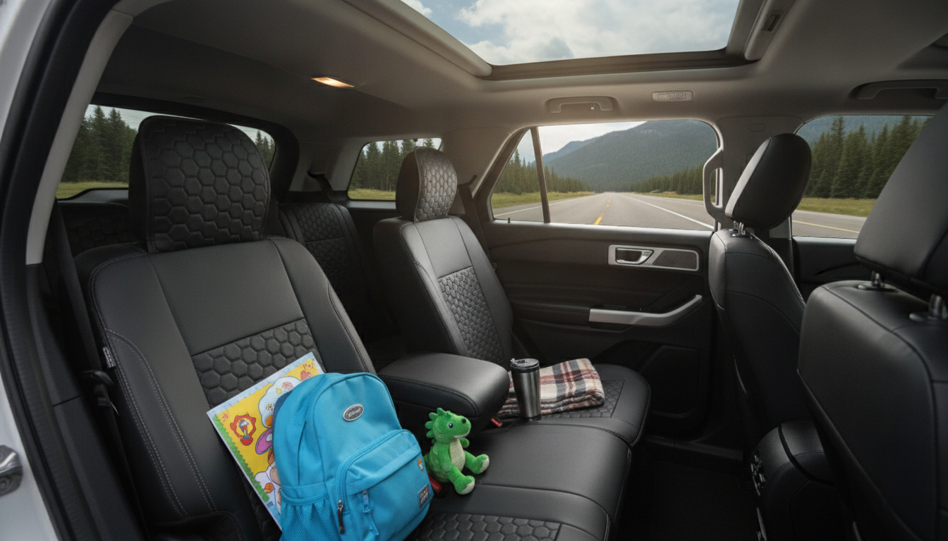 Harlow Rear Seat Covers for Ford Explorer 2011–2026