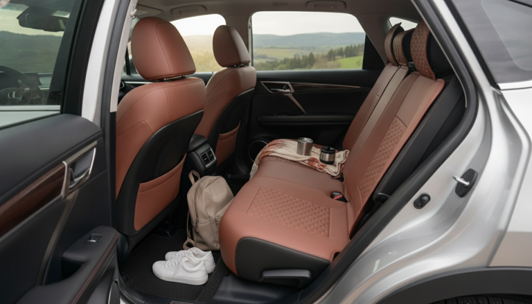 Custom Harlow Rear Seat Covers for Lexus RX 350