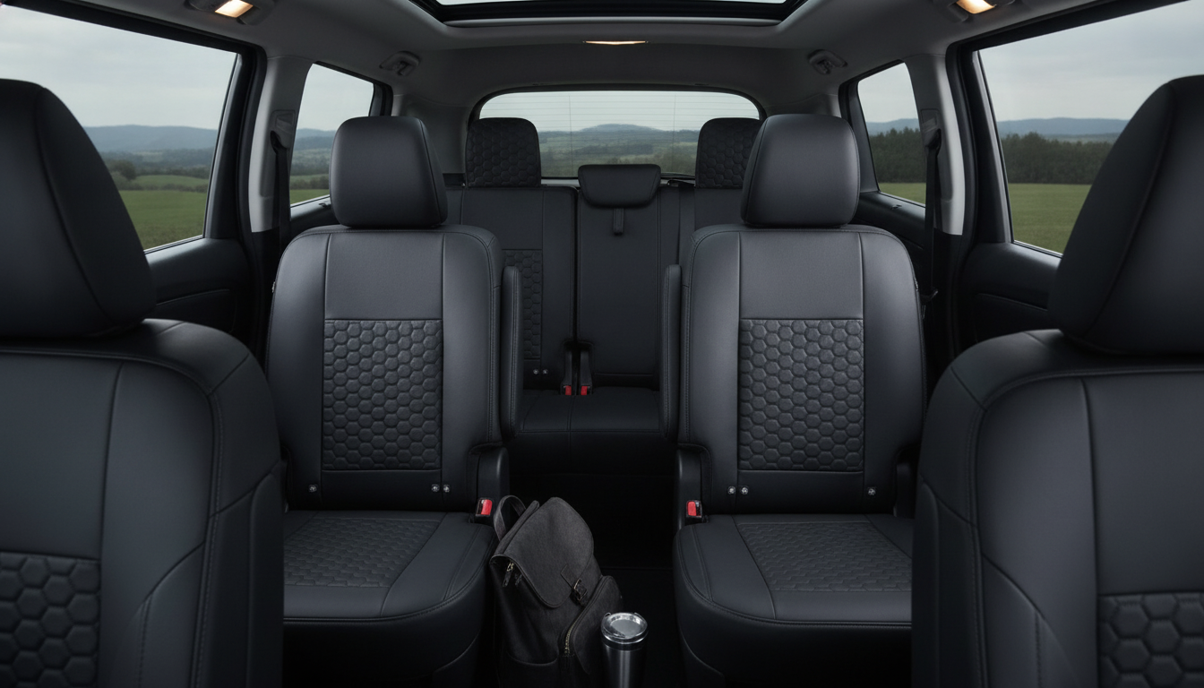 Harlow Sienna Rear Seat Covers (2021–2025): Custom Fit