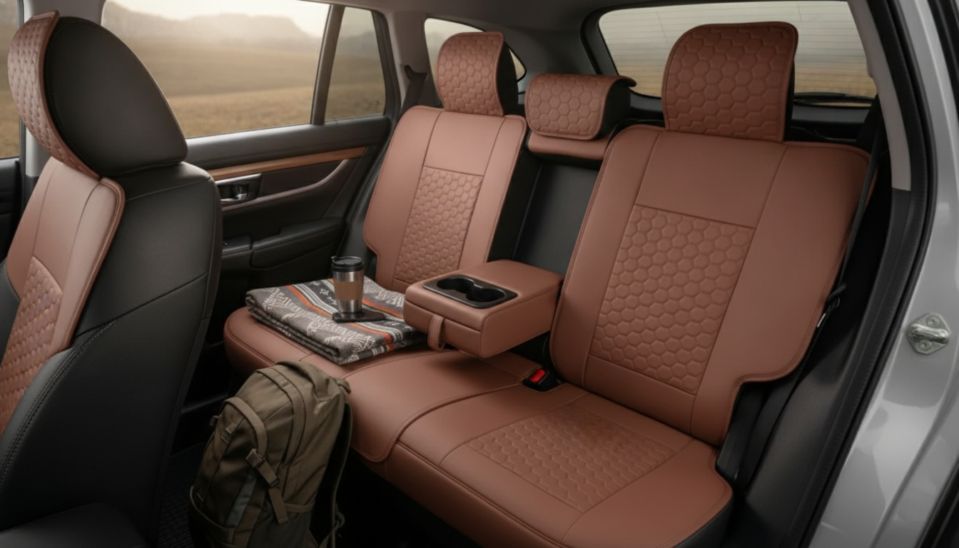CR‑V Back Seat Covers 2017–2025: Harlow Eco‑Leather
