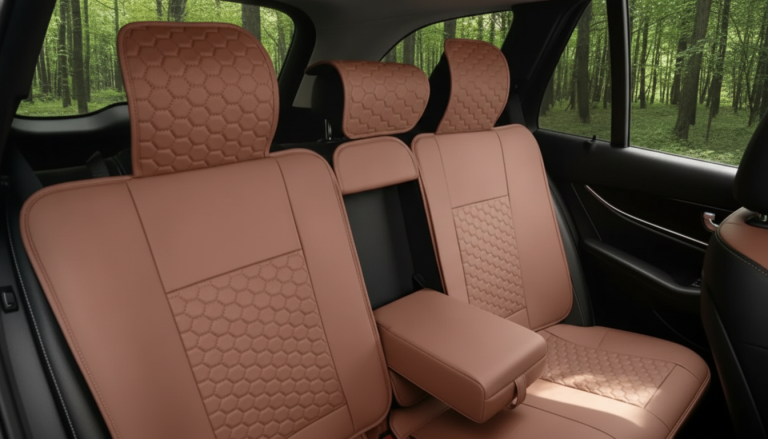 Palisade (2020–2026) Back Seat Covers: Eco‑Leather Fit