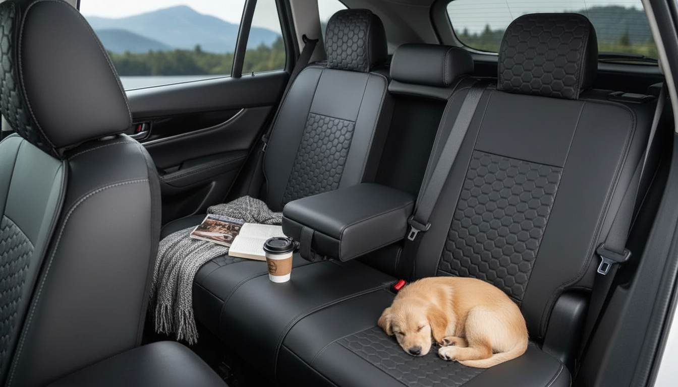 Mazda Rear Seat Covers 2016–2026: Harlow Onyx Fit