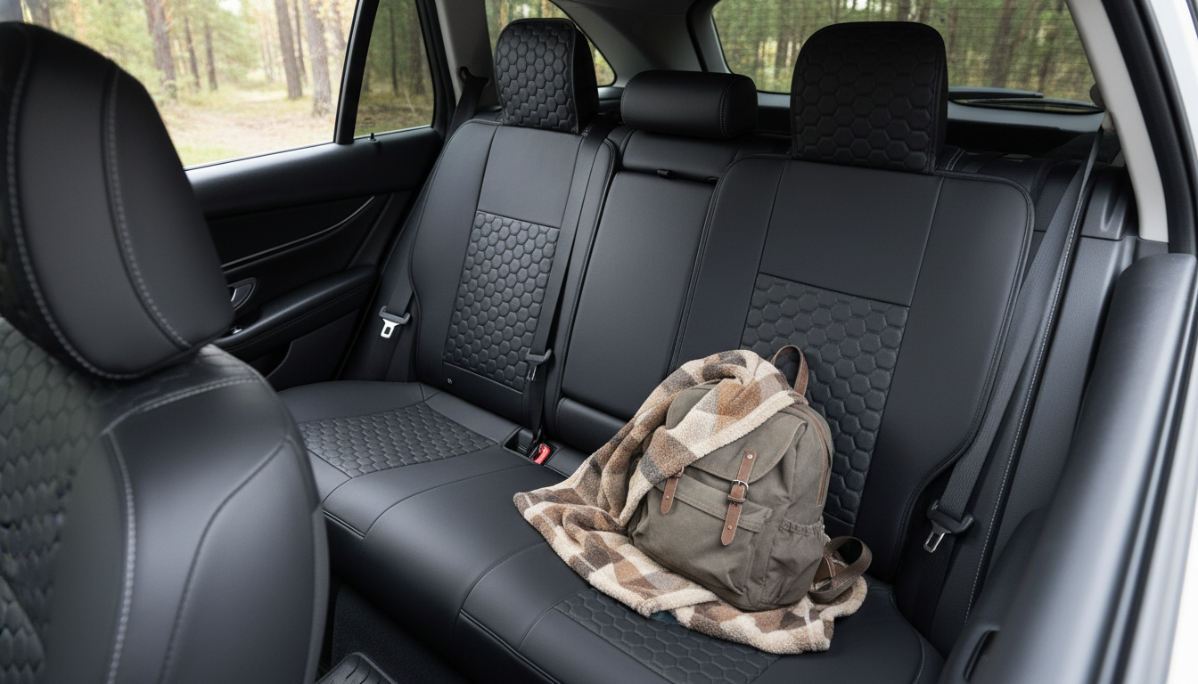 Outback 2015–2026 Back Seat Covers: Harlow Eco‑Leather