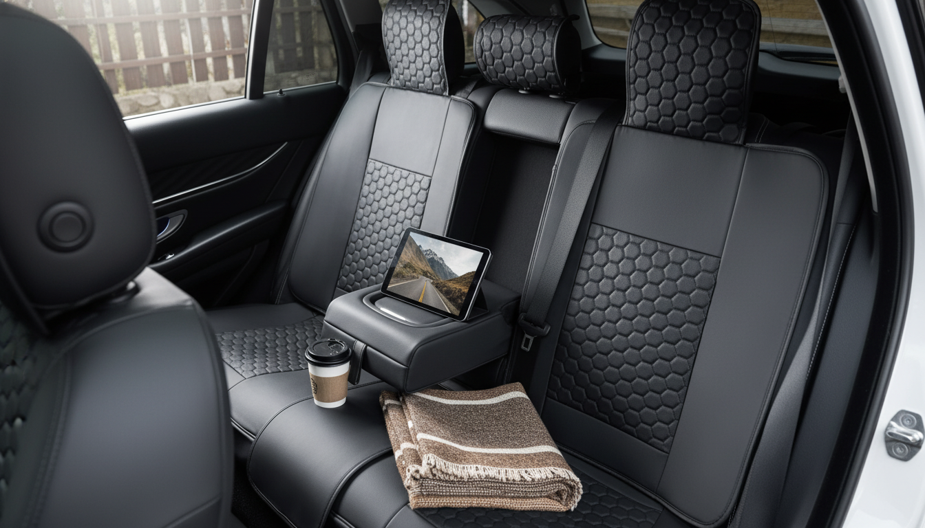 Range Rover Rear Seat Covers (2015–2026) in Eco‑Leather