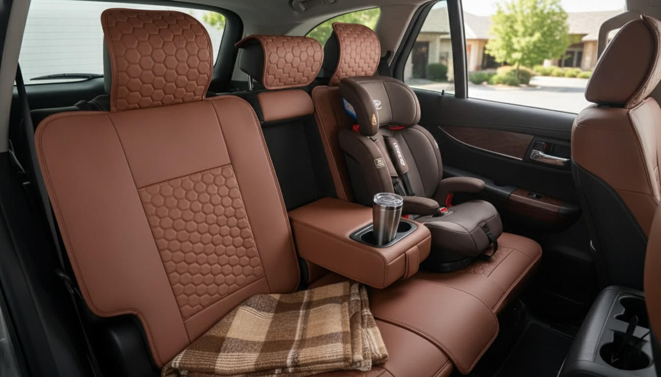 Toyota Sequoia Back Seat Covers (2008–2026): Harlow