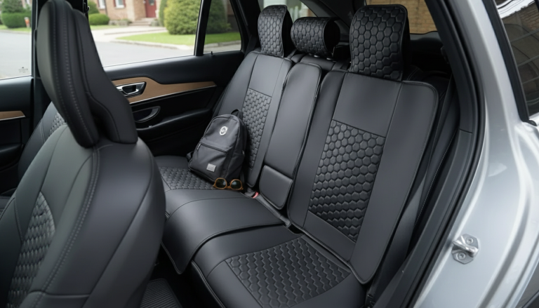 Volvo XC90 Seat Covers (2015-2026) – Back Seat Custom Fit, Premium