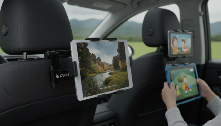 Car Seat Tablet Holders: What Tablet Sizes Actually Fit