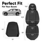 Acura RDX Seat Covers (2007–2026) – Front Seat Custom Fit, Premium Eco-Leather - View 3