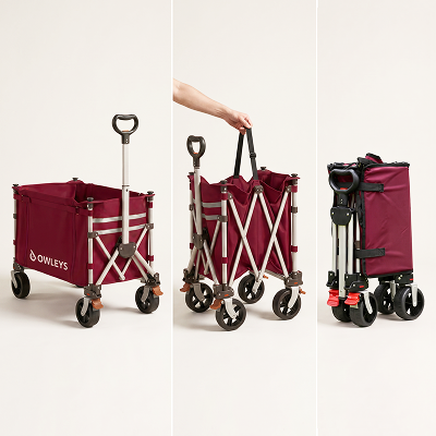 Camping Wagon Cart Description