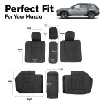 Mazda CX-50 Seat Covers (2023–2026) – Back Seat Custom Fit, Premium Eco-Leather  |  Owleys - View 3