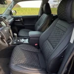 Toyota 4Runner Seat Covers (2003–2026) – Front Seat Custom Fit, Premium Eco-Leather  |  Owleys - View 1