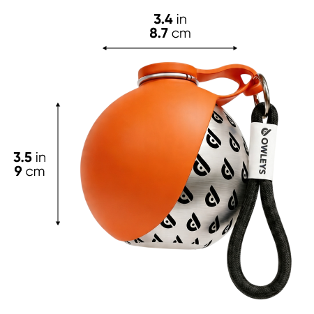 Owleys Travelsip Dog Water Bottle Specifications