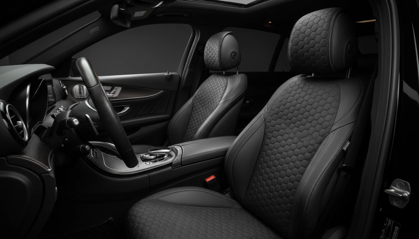 AirLux Breathable Front Seat Covers for Cooler Drives