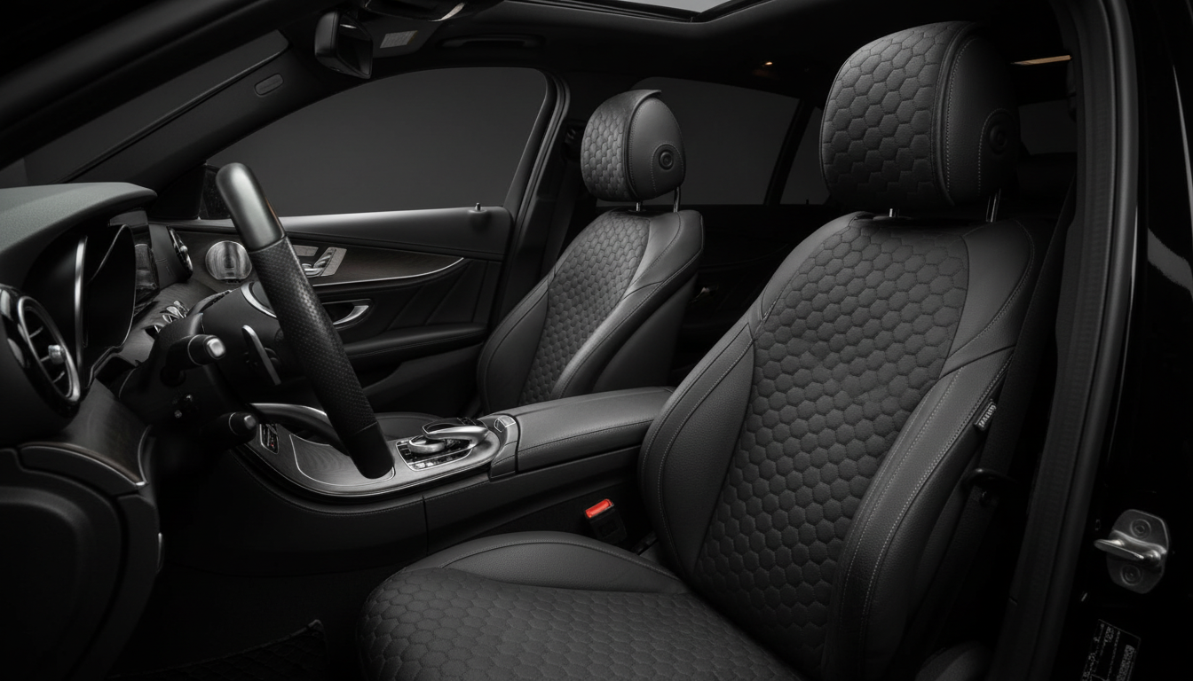 AirLux Breathable Front Seat Covers for Cooler Drives
