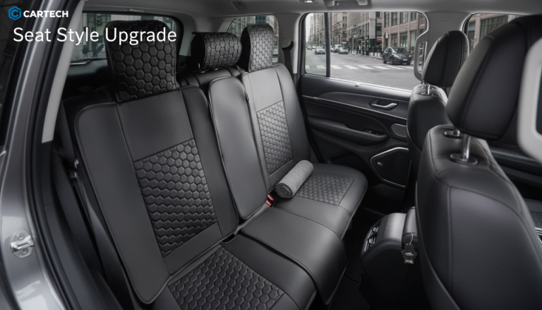 Jeep Grand Cherokee Rear Seat Cover: Custom Eco‑Leather
