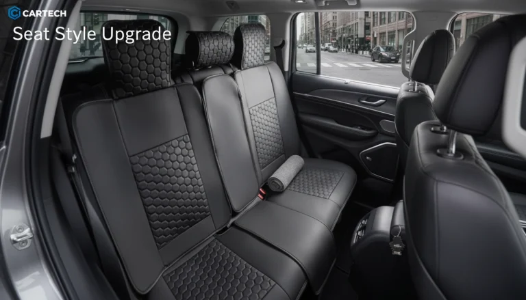 Jeep Grand Cherokee Rear Seat Cover: Custom Eco‑Leather