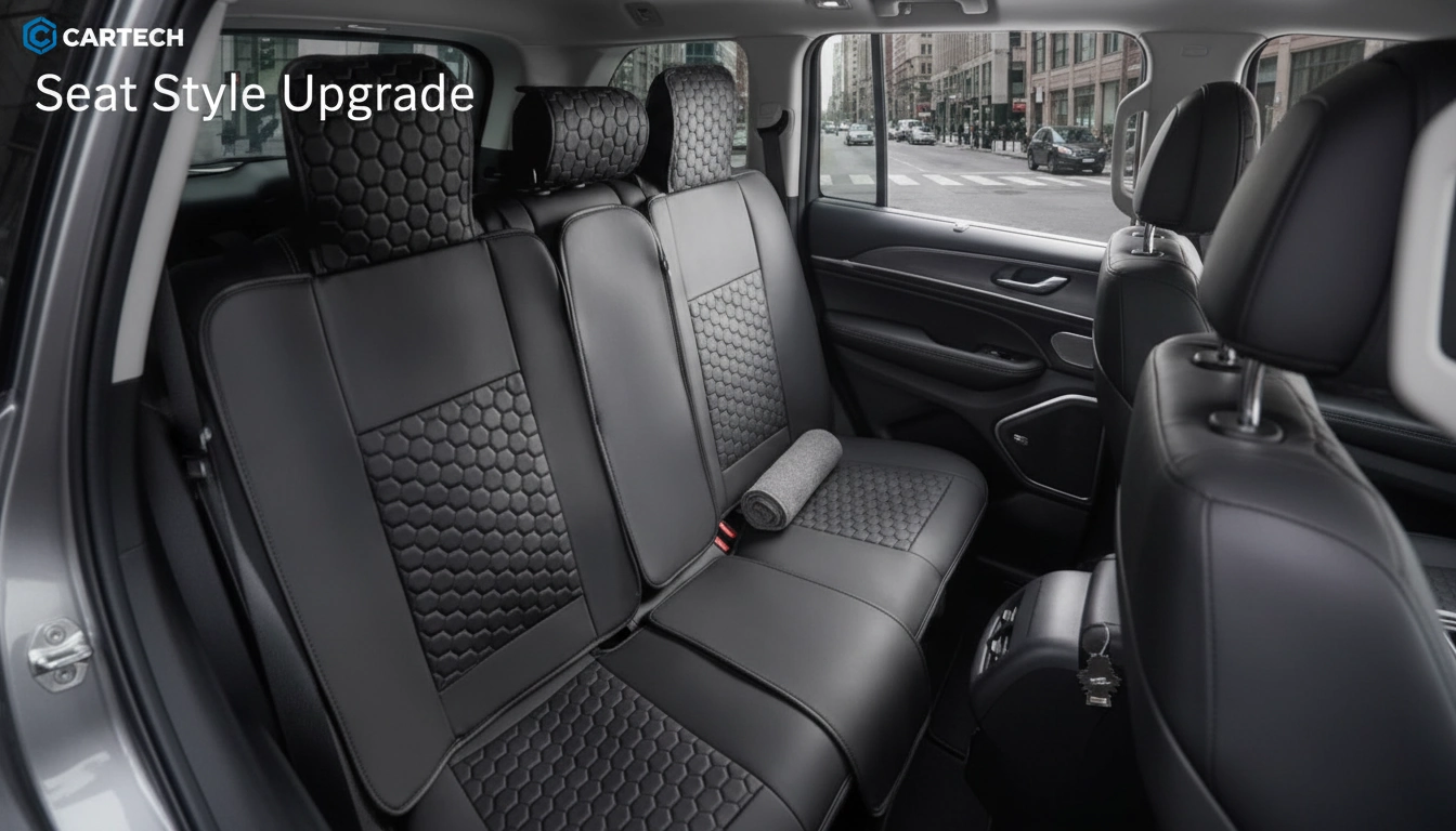 Jeep Grand Cherokee Rear Seat Cover: Custom Eco‑Leather
