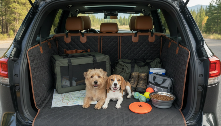 MudLock Pet Cargo Liner: Quilted Trunk Protection