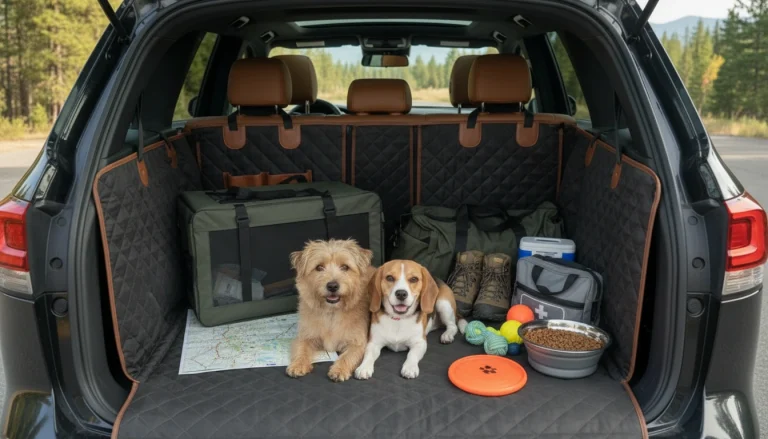 MudLock Pet Cargo Liner: Quilted Trunk Protection