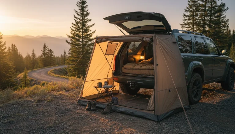Owleys Roost SUV Tent: Easier Car Camping Setup