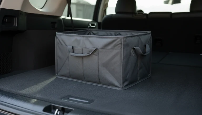 Stoway 80L Collapsible Trunk Organizer: Tidy Trunk Fast