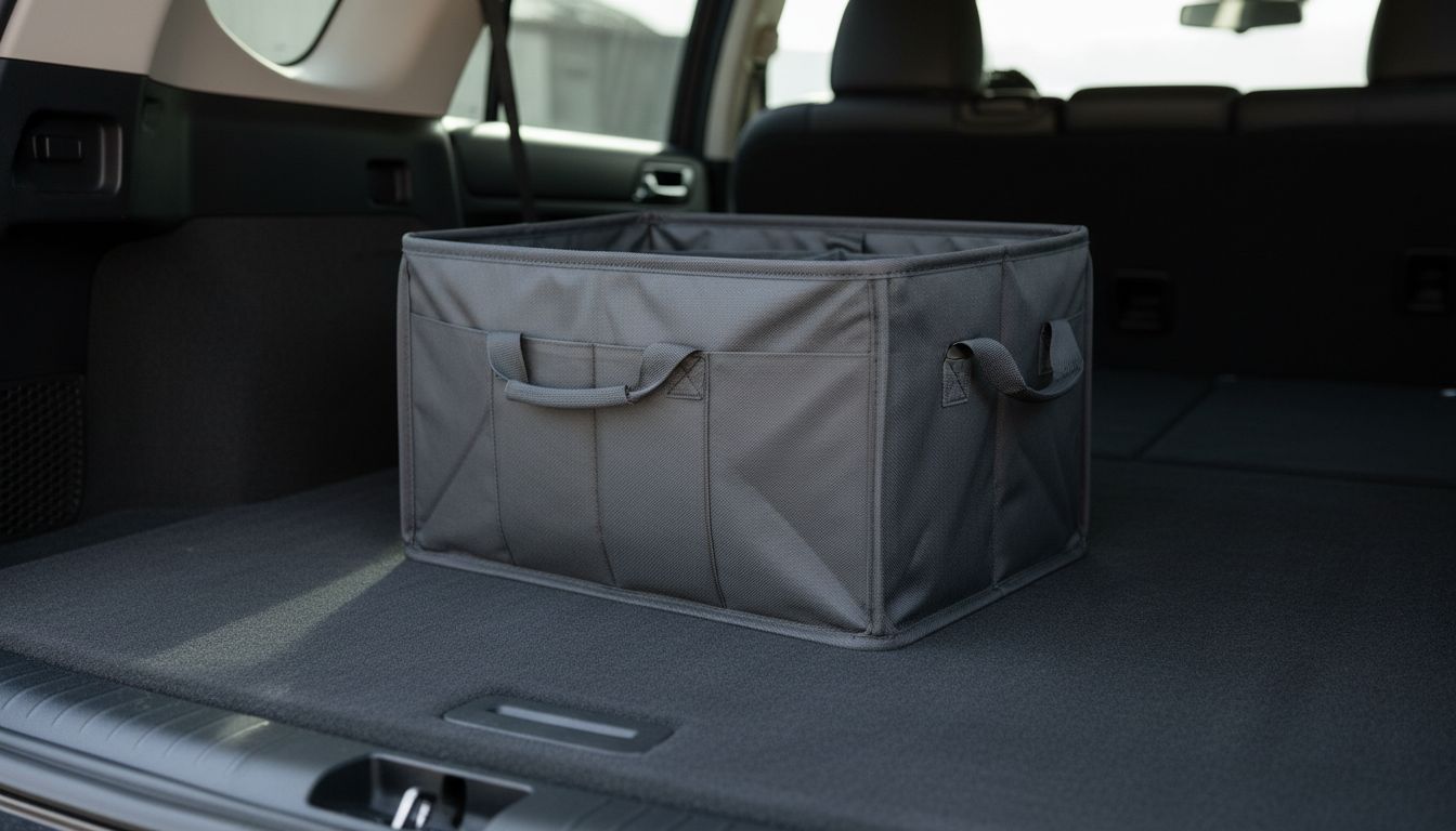 Stoway 80L Collapsible Trunk Organizer: Tidy Trunk Fast