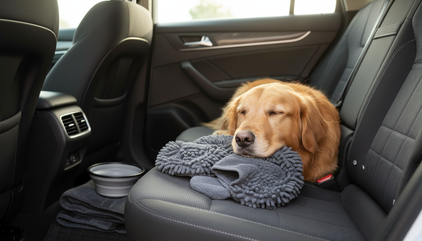 Watch the Premium Microfiber Dog Drying Mitts | “Nuzzle” product video