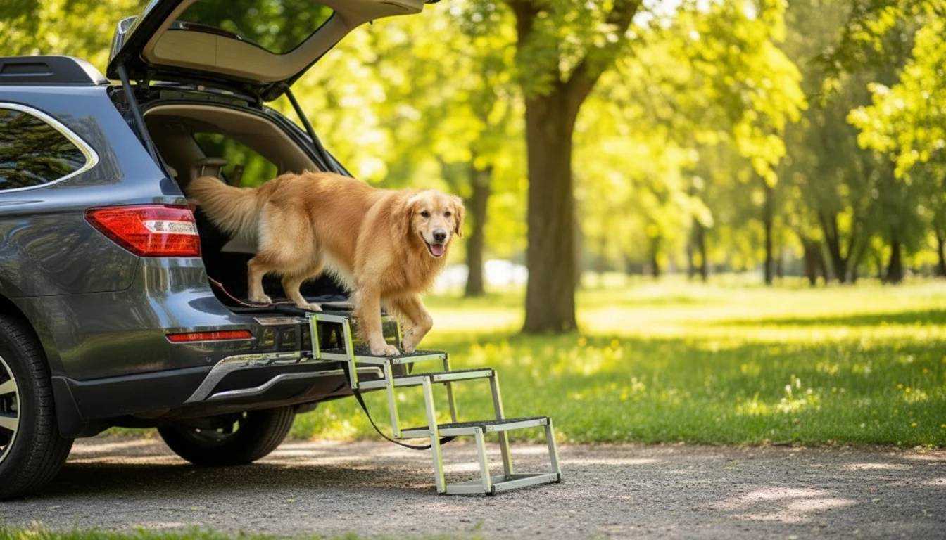 Best Pet Ramp Ideas for Cars, Beds, and Porches
