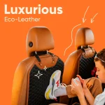 Car Seat Back Protector  |  “Hexy” by Owleys - View 3