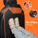 Car Seat Back Protector  |  “Hexy” by Owleys - View 7
