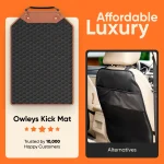 Car Seat Back Protector  |  “Hexy” by Owleys - View 11
