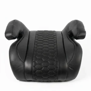 Backless Booster Seat with LATCH  |  Black “Snug Bug” by Owleys