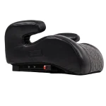 Backless Booster Seat with LATCH  |  Black “Snug Bug” by Owleys - View 12