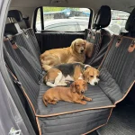 Hard Bottom Dog Car Seat Cover  |  “Travel Buddy Mk. III” by Owleys - View 10