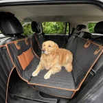 Hard Bottom Dog Car Seat Cover  |  “Travel Buddy Mk. III” by Owleys - View 12
