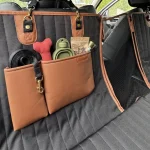 Hard Bottom Dog Car Seat Cover  |  “Travel Buddy Mk. III” by Owleys - View 13