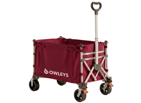 Ultralight Collapsible Camping Wagon Cart | “Voyager” by Owleys