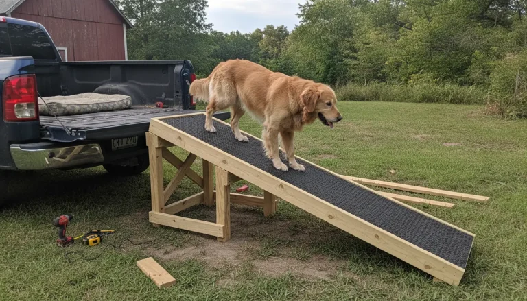 Build a Safe Dog Ramp for Your Truck