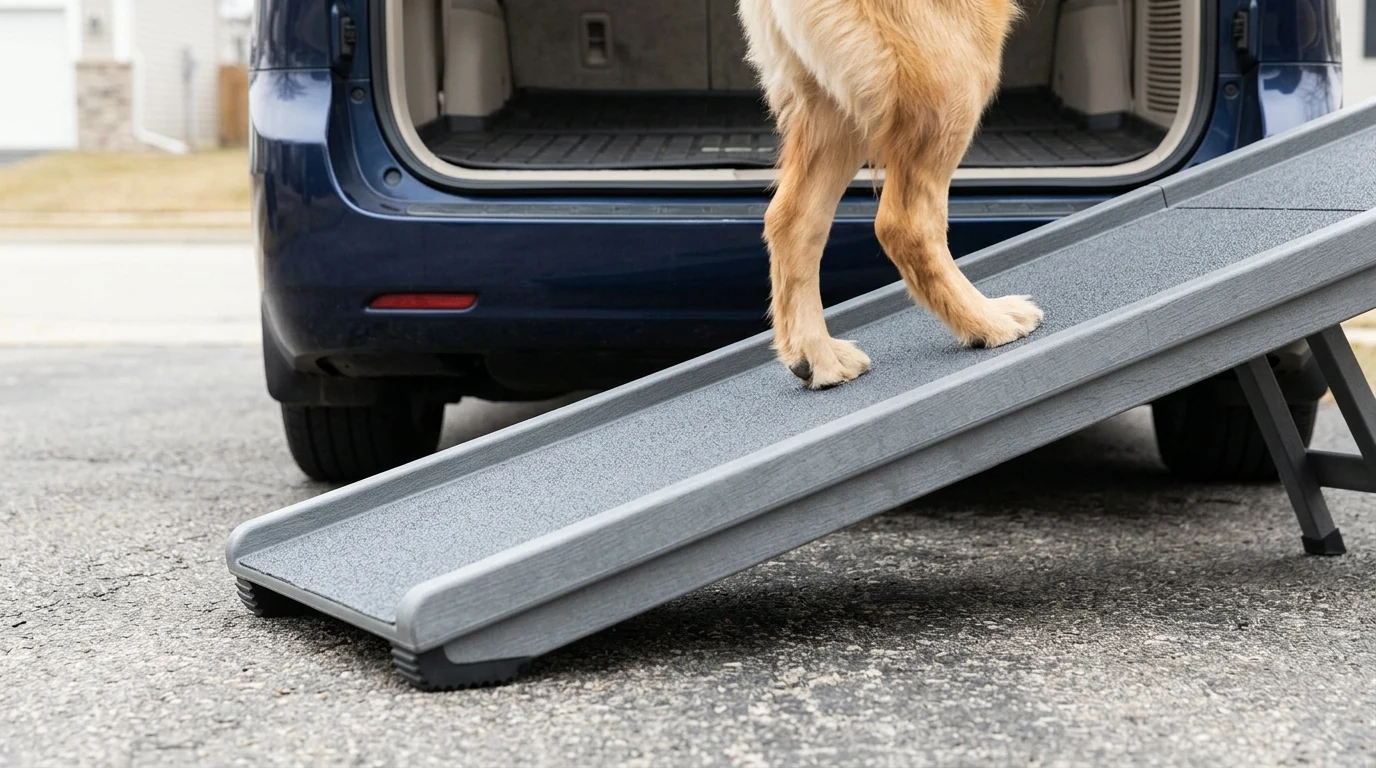 Best Dog Ramp Angle for Safe Vehicle Loading