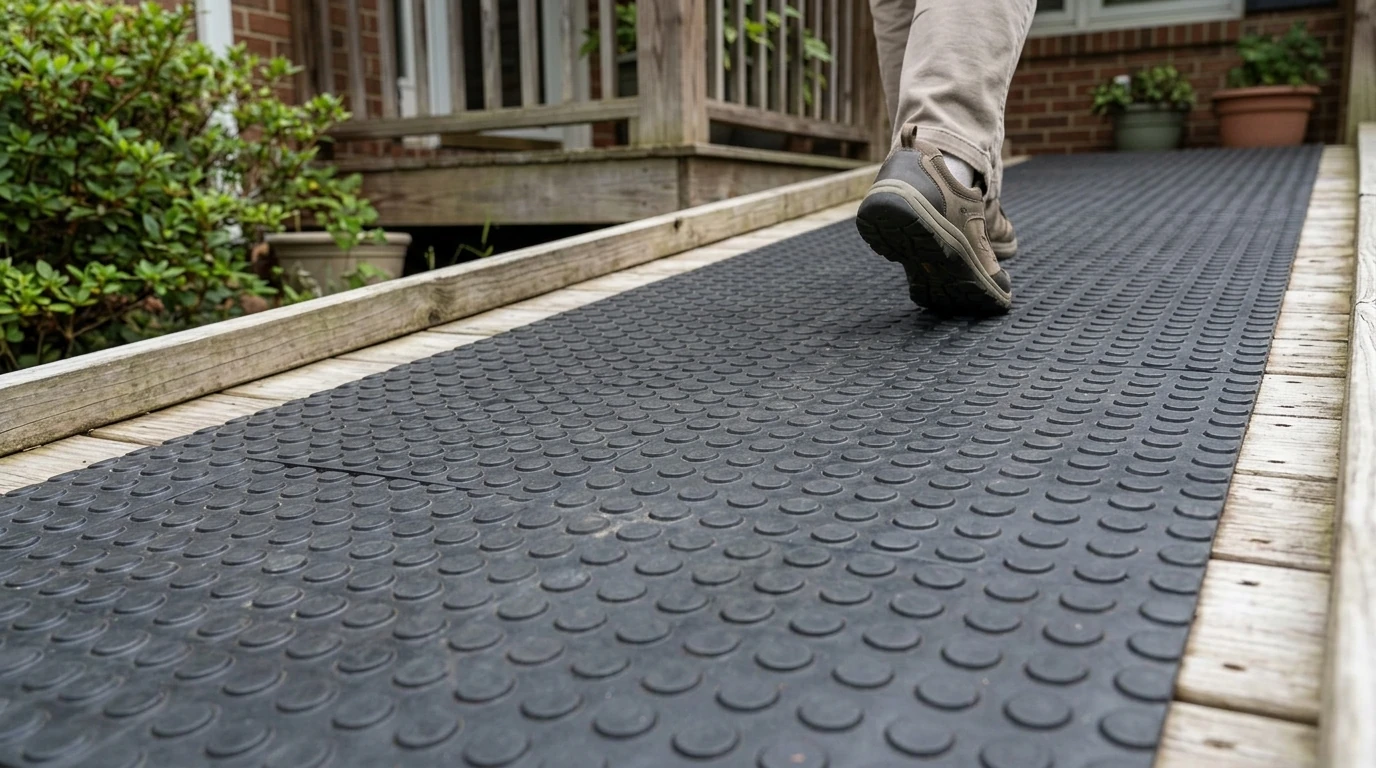 Top Slip-Resistant Ramp Surface: Why Rubber Wins