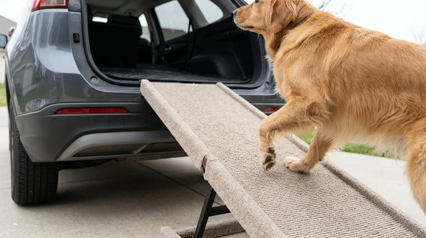 Good Dog Ramp Slope: Safe Angles by Dog Type