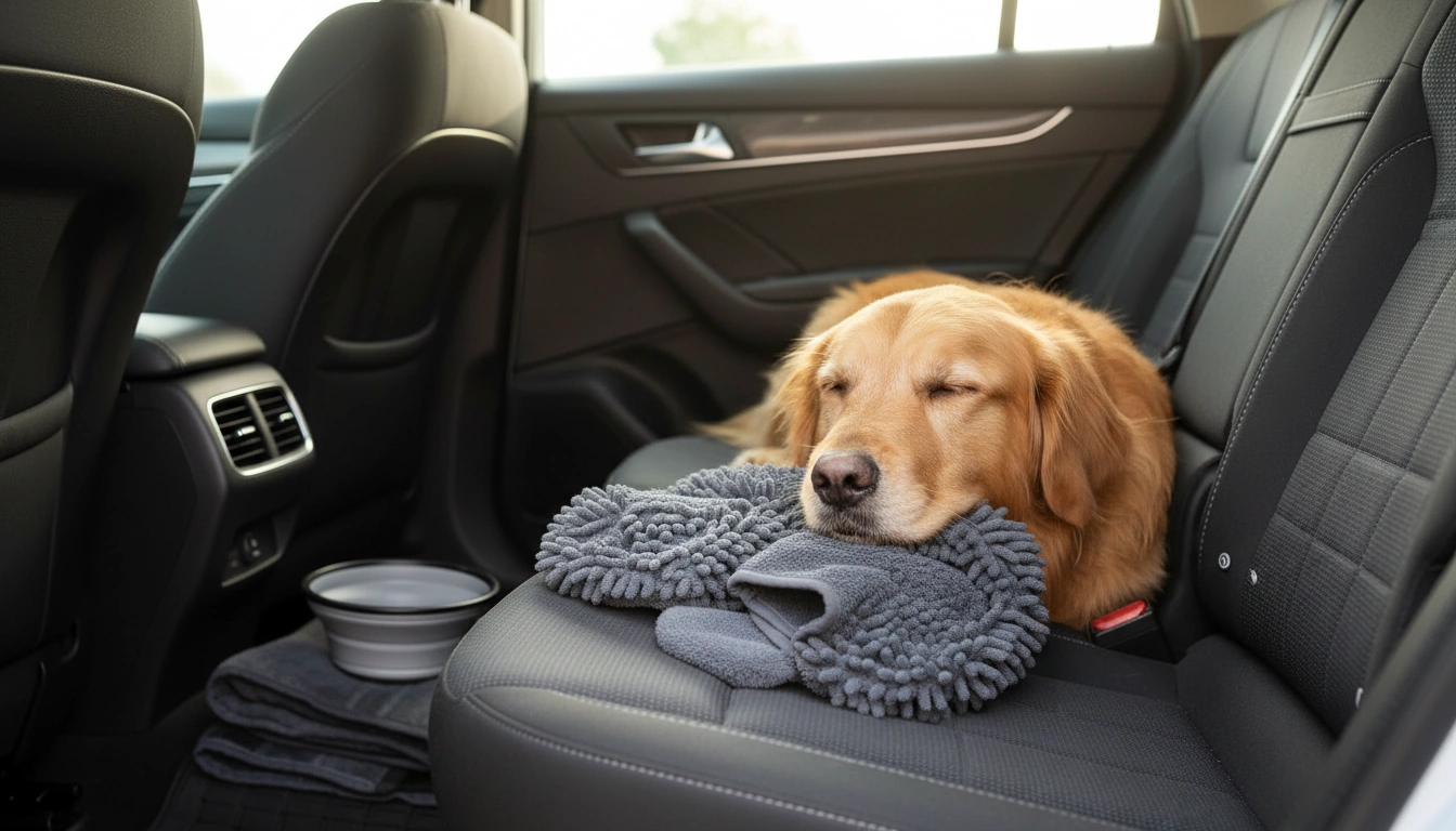 Watch the Premium Microfiber Dog Drying Mitts | “Nuzzle” product video