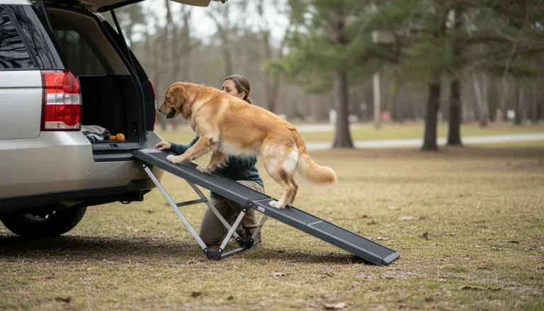 Best Dog Ramp Angle for Safe Vehicle Loading