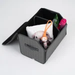 Car Trunk Organizer  |  17.7 in – Gray “Hexy” by Owleys - View 2