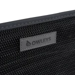 Car Seat Back Protector  |  Gray “Hexy” by Owleys - View 15