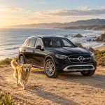 Mercedes-Benz GLC Dog Seat Cover with Hard Bottom  |  “Travel Buddy Mk. III” by Owleys - View 2