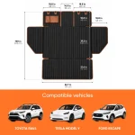 Pet Travel Cargo Liner with Heavy-Duty Quilting (L Size)  |  “MudLock” by Owleys - View 2